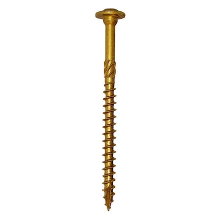 Grk Fasteners Concrete Screw, 3/8" Dia., Climatek Coated, Steel Washer Head 25 PK 96025